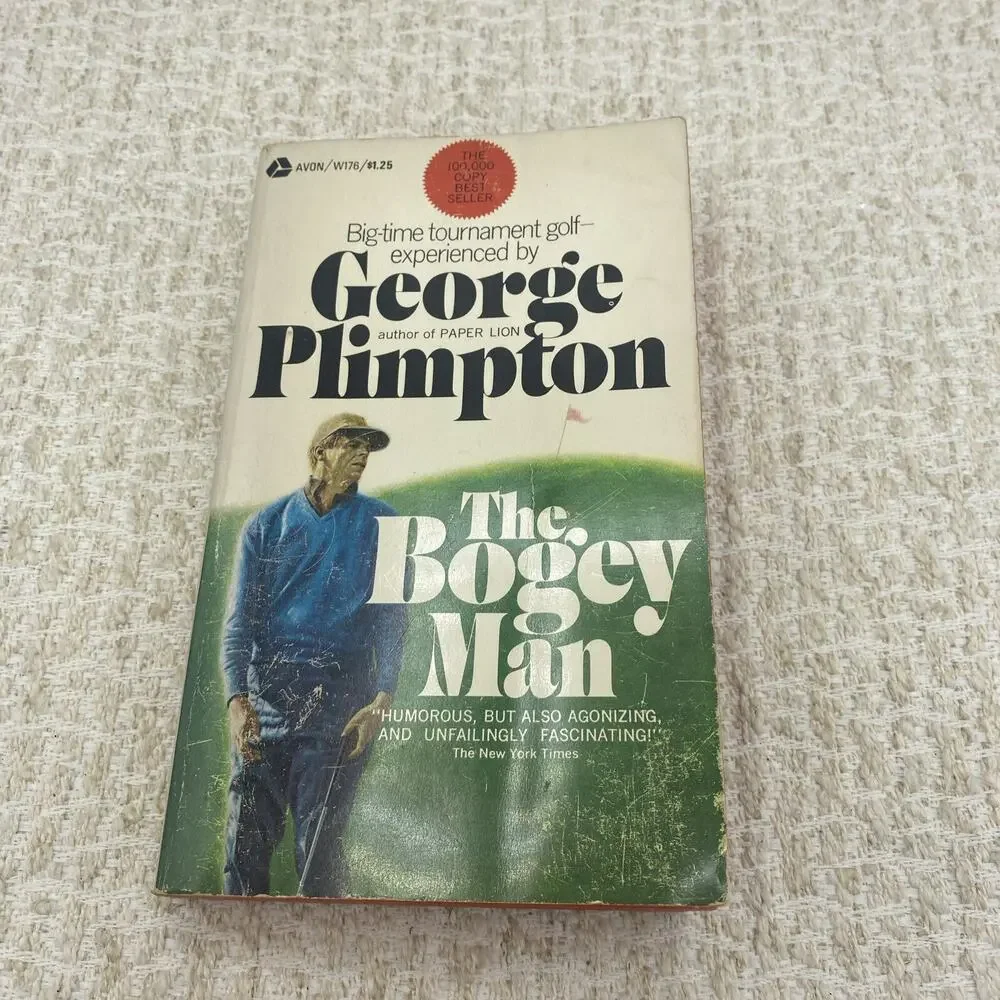 Plimpton, George THE BOGEY MAN Paperback First Avon Printing November 1969